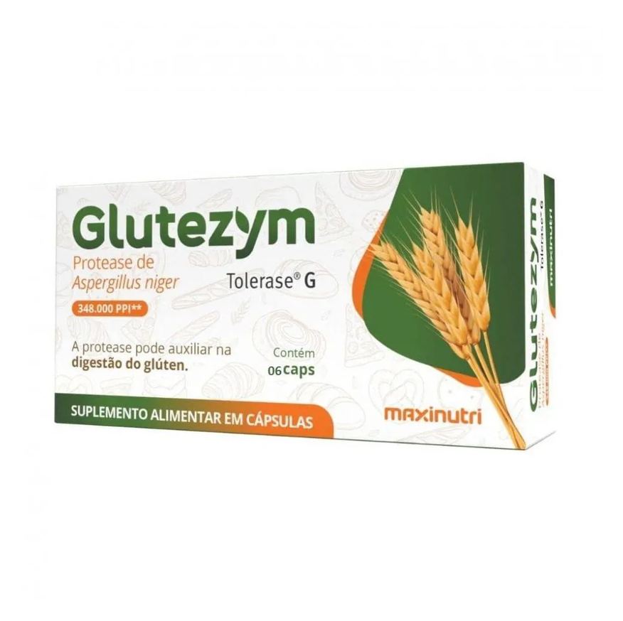 Maxinutri Glutezym 348.000 (06 cápsulas) - Padrão: Único
