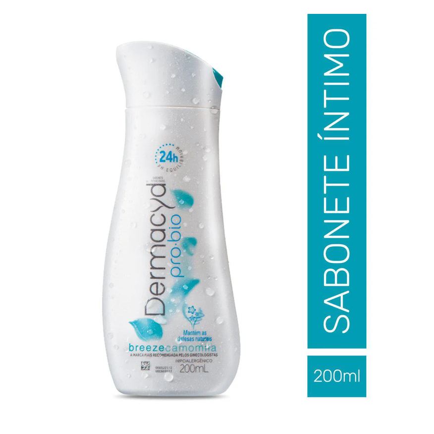 Dermacyd Sabonete Líquido Íntimo Breeze Camomila 200ml