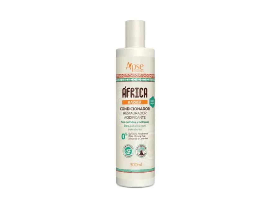 Apse Condicionador Restaurador Acidificante Baobá África 300ml
