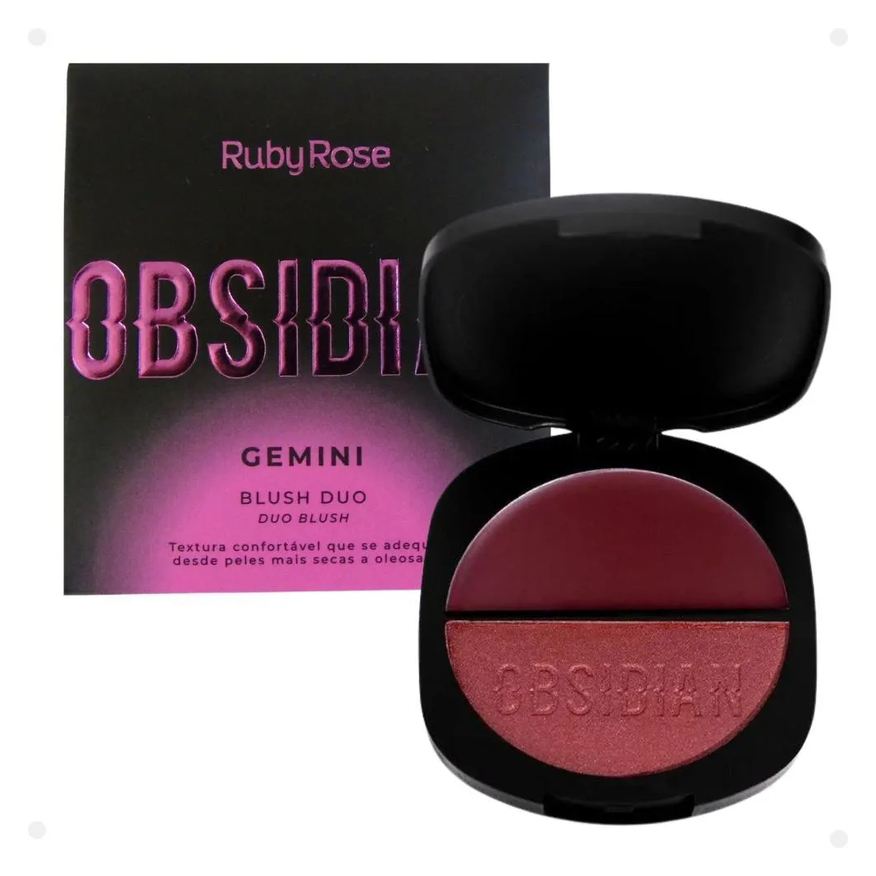 Ruby Rose Blush Duo Obsidian Gemini Og03 7,9g