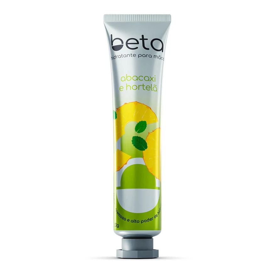 Beta Hidratante para Mãos Abacaxi e Hortelã 30g