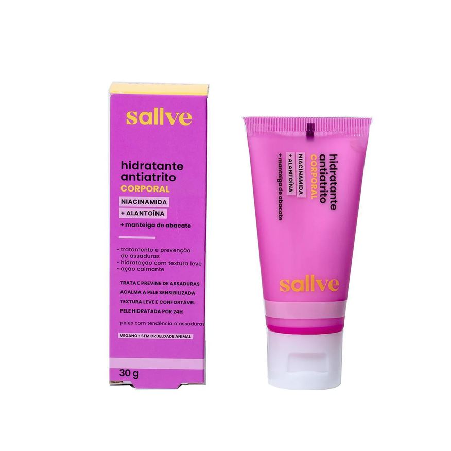 Sallve Hidratante Antiatrito Corporal 30g