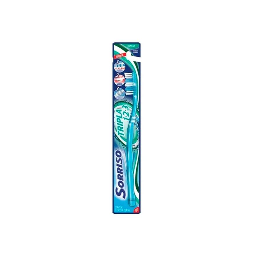 Sorriso Escova Dental Tripla Macia