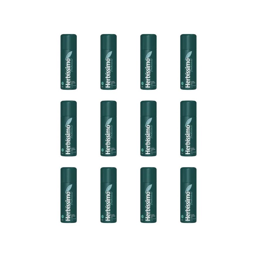 Herbíssimo Desodorante Spray Herbissimo Tradicional 90ml - Kit C / 12un