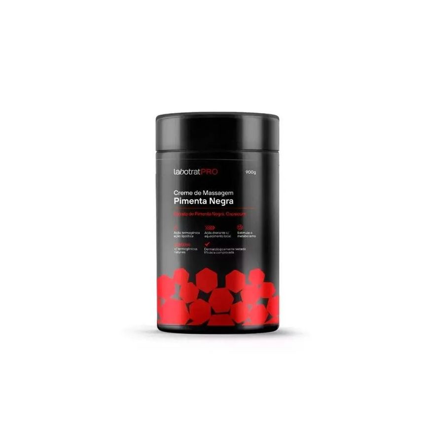 Labotrat Creme de Massagem Pro Pimenta Negra 900g