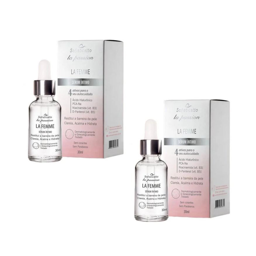 Hidratante 2 para Vulva Sérum Íntimo Restaurador e Clareador