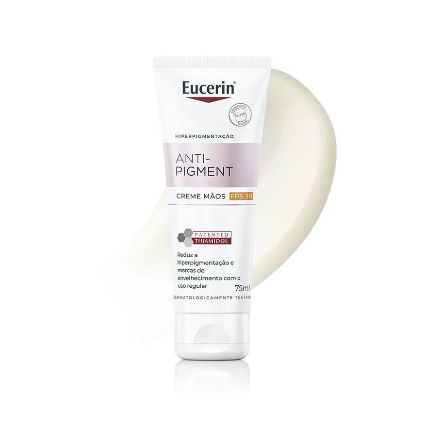 Eucerin Creme Para Mãos Anti-pigment Clareador De Manchas Fps 30 75ml