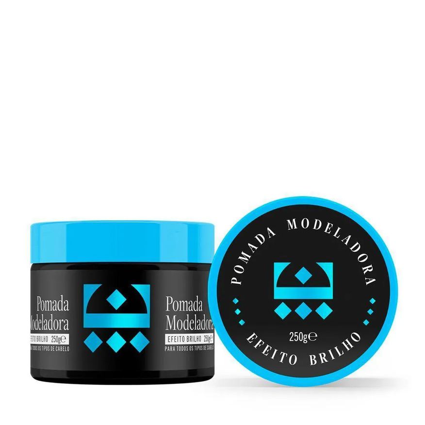 para Pomada Cabelo Efeito Brilho Embaixador 250g