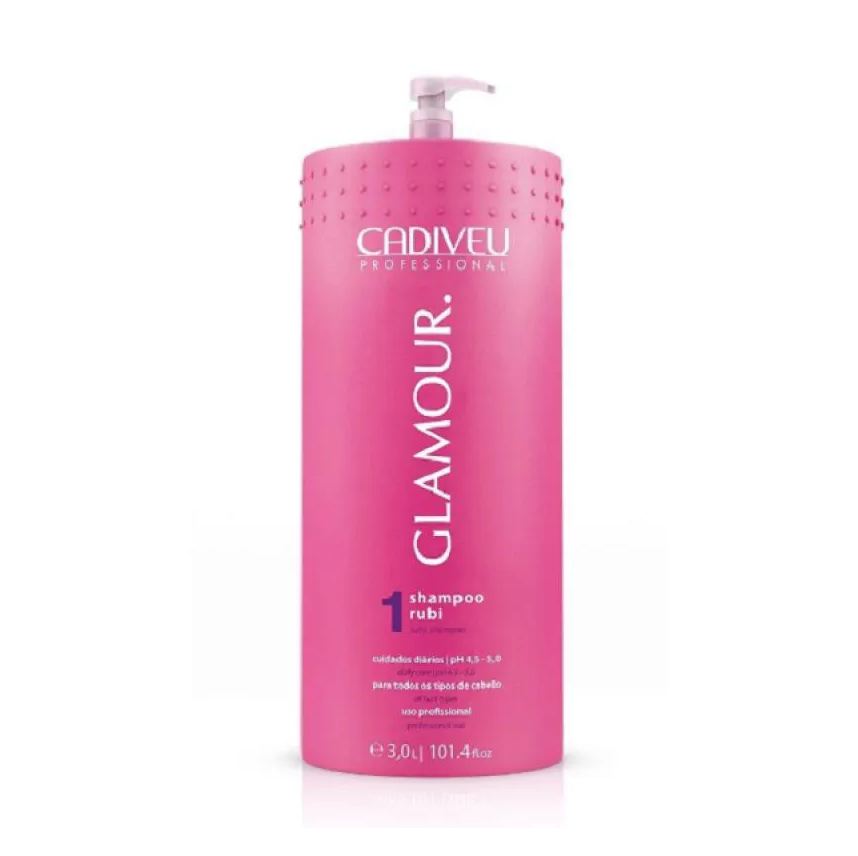 Cadiveu Shampoo Glamour Rubi Brilho 3000ml