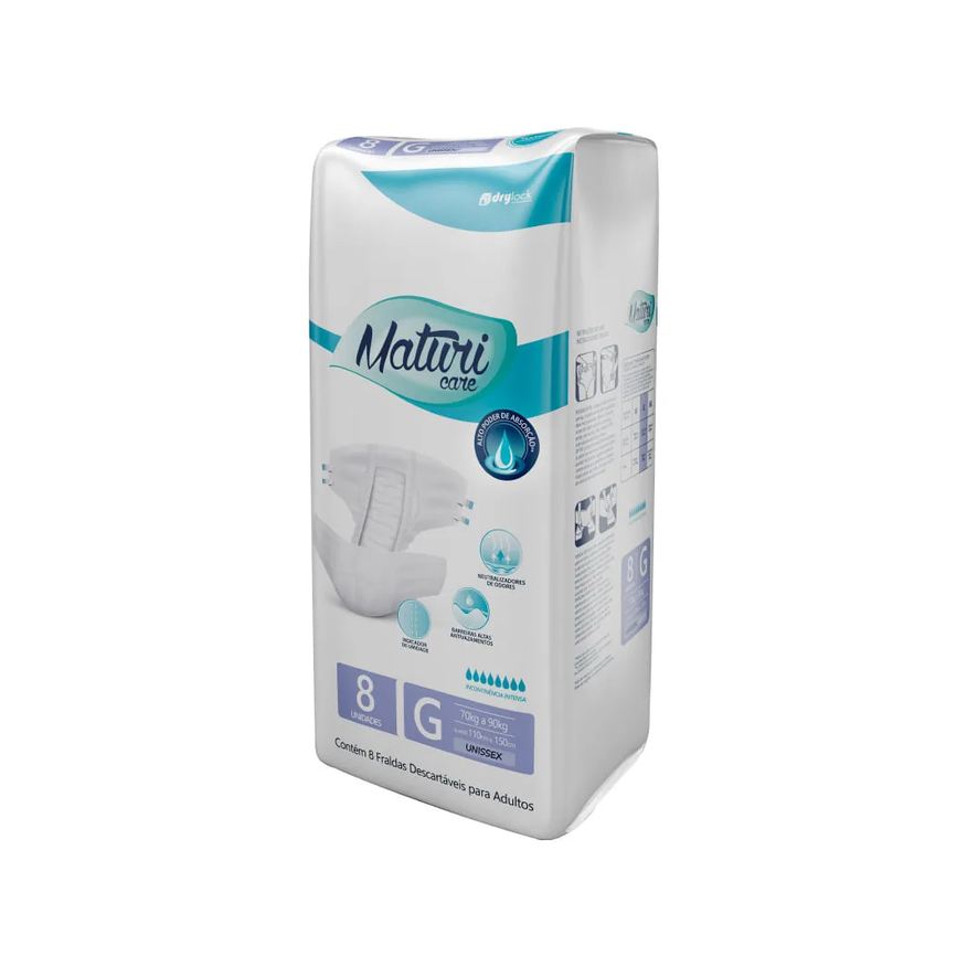 Drylock Fralda Geriatrica Maturi Care Com 8 Tamanho.g Intensa