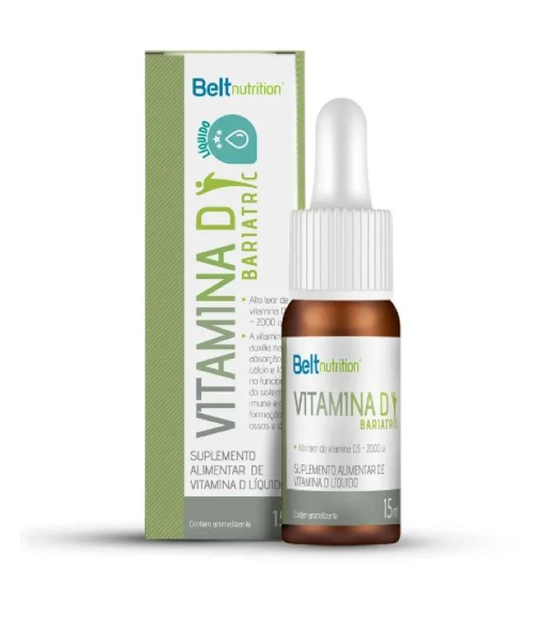 Belt Nutrition Vitamina D3 Belt Bariatric- 15ml- 2.000ui Cada 2 Gotas