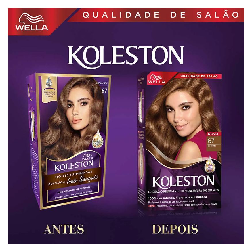 Koleston Tinta de Cabelo Permanente Noites Iluminadas - Chocolate