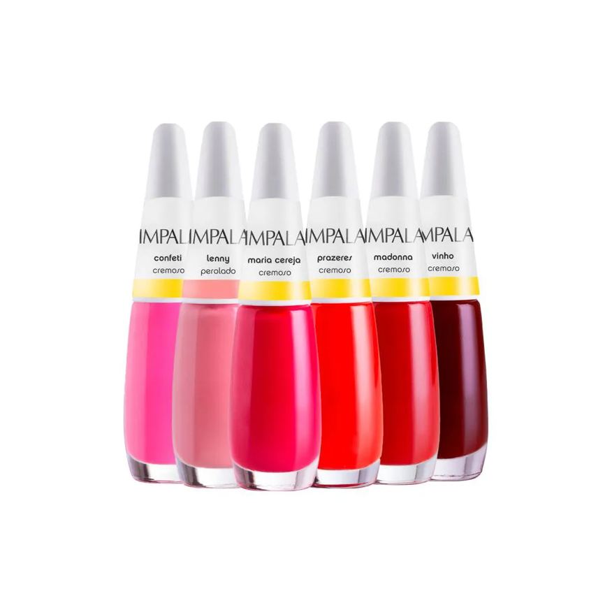 Impala Kit Esmaltes Vermelhos