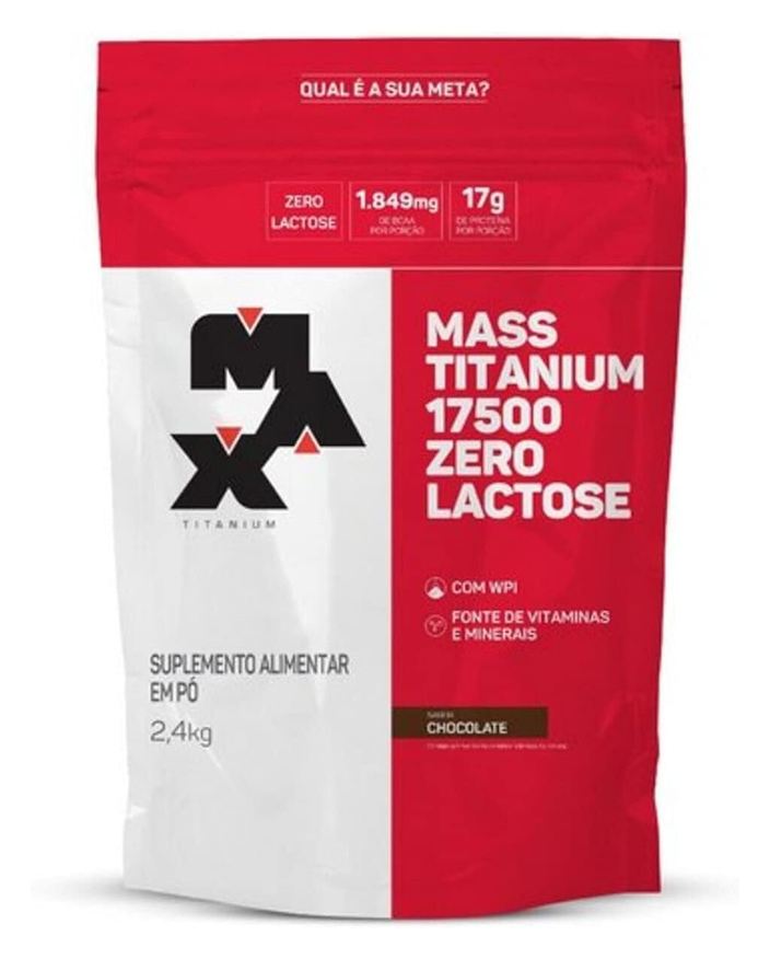 Max Titanium Mass Titanium Zero Lactose (2,4kg) – Chocolate