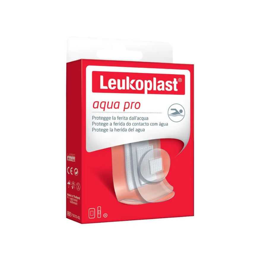 Leukoplast Curativo Com 20 Adesivos Aqua Pro Sortidos