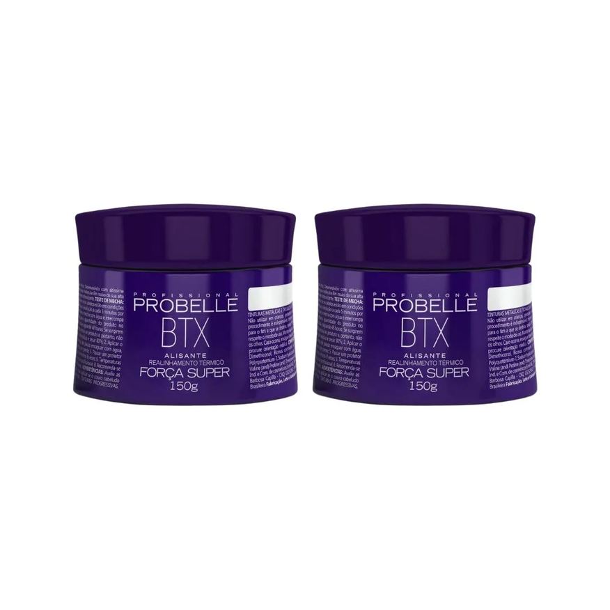 Probelle Botox Capilar Super Força 150g - Kit C / 2un