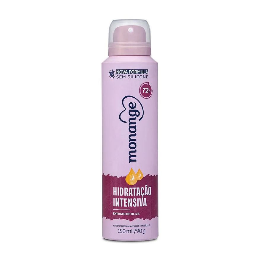 Monange Desodorante Aerossol Hidratação Intensiva 150ml