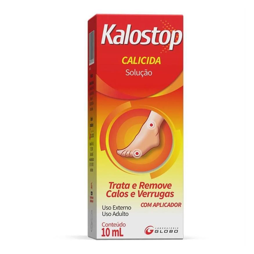 Globo Kalostop Calicida Solucao 10ml