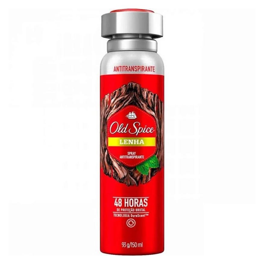 Old Spice Desodorante Aerosol Lenha 90g/150ml
