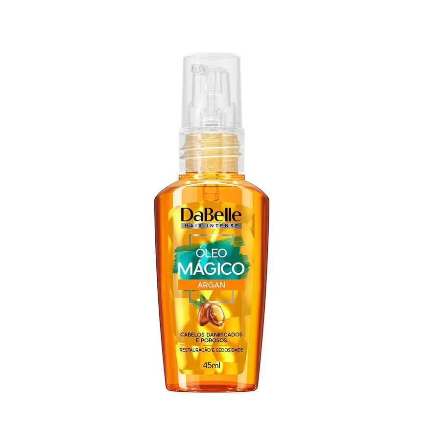 Mágico Óleo Dabelle Argan Cabelos Danificados 45ml