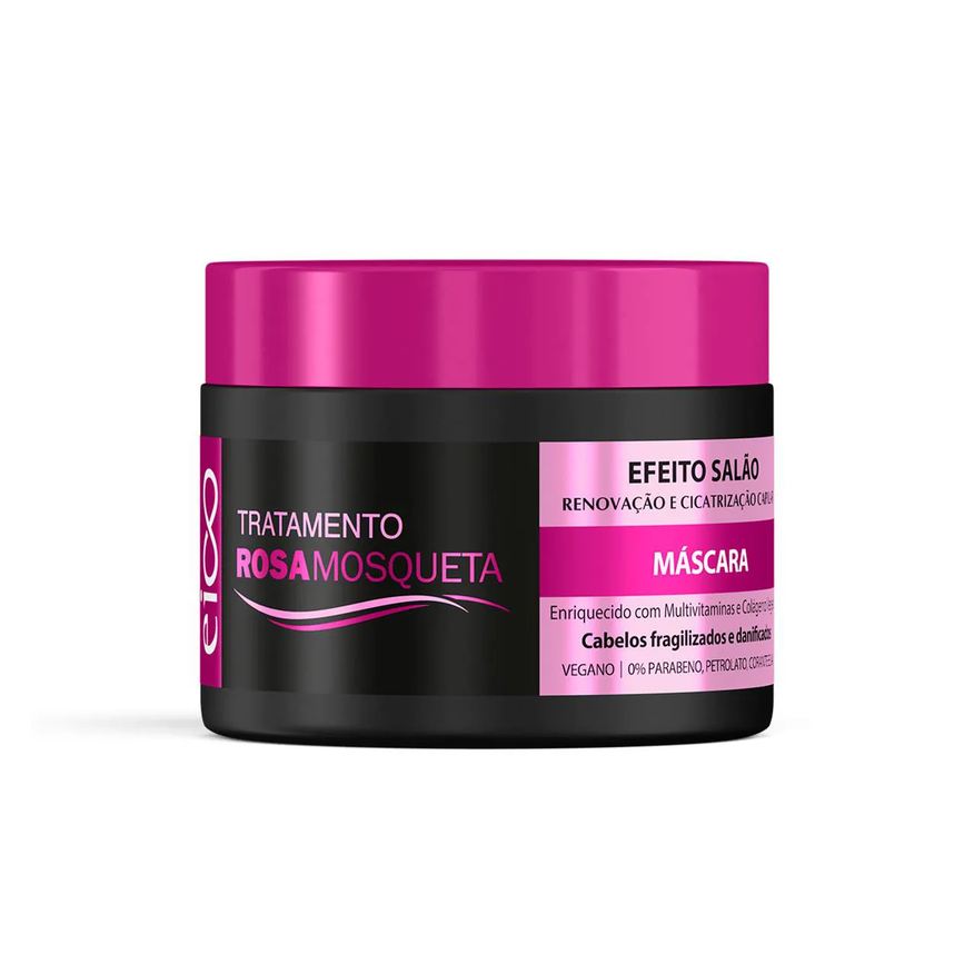 Eico Máscara de Tratamento Rosa Mosqueta Efeito Salão 270ml