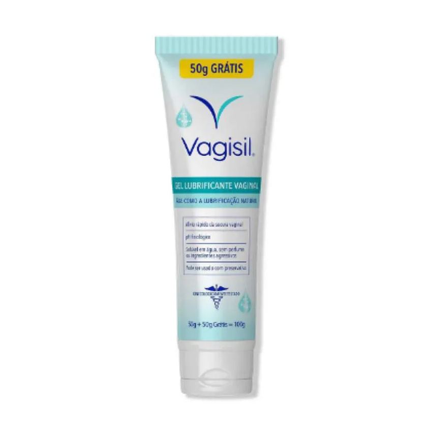 Vagisil Gel Lubrificante Vaginal Bisnaga 100g