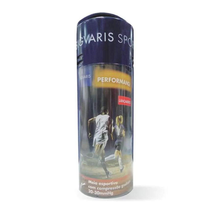 Sigvaris Meia Esportiva Performance 3/4 20-30 Mmhg Branco M3