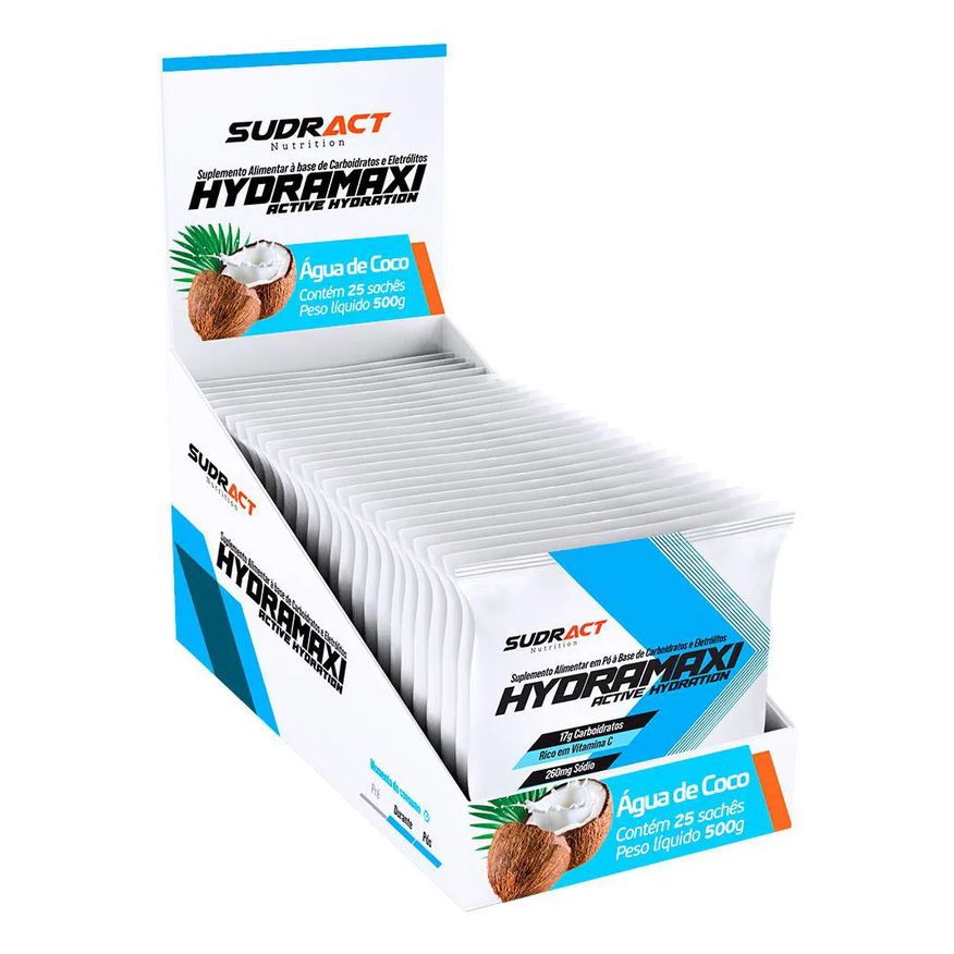 Sudract Hydramaxi Display 500g - Água de Coco