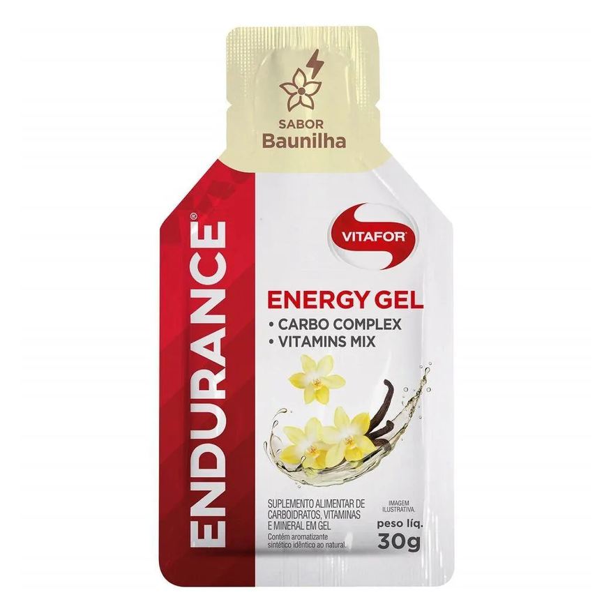 Vitafor Endurance Energy Gel (30g) - Sabor: Baunilha