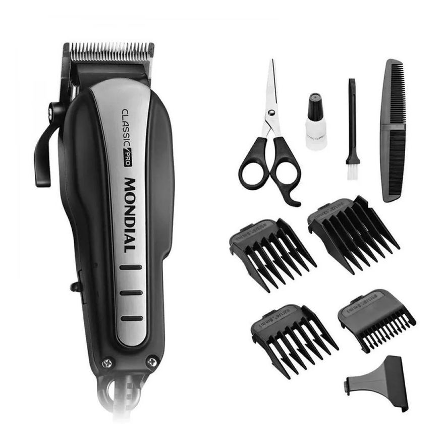 Mondial Máquina Cortar Cabelo 10 Watts Acabamento Perfeito