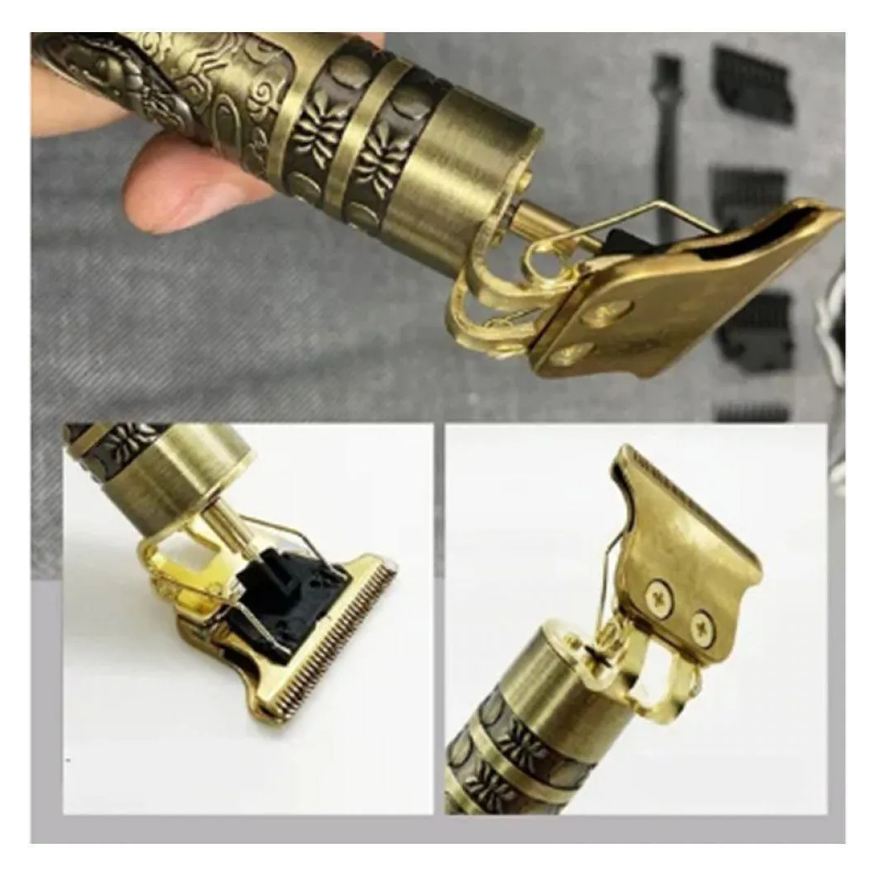 Mondial Máquina Corta Cabelo Recarregável Barbeador Usb Desenha
