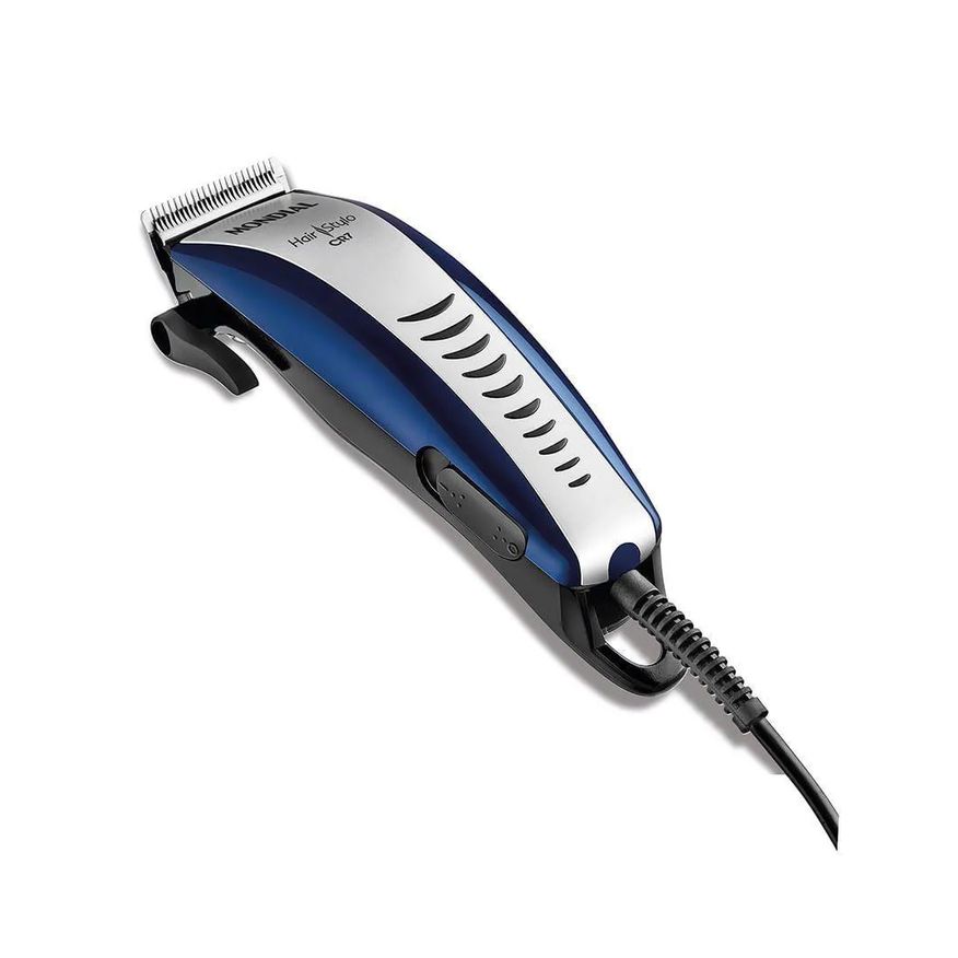 Mondial Cortador de Cabelos Hair Stylo Cr-07 -127v-azul / Prata 110v