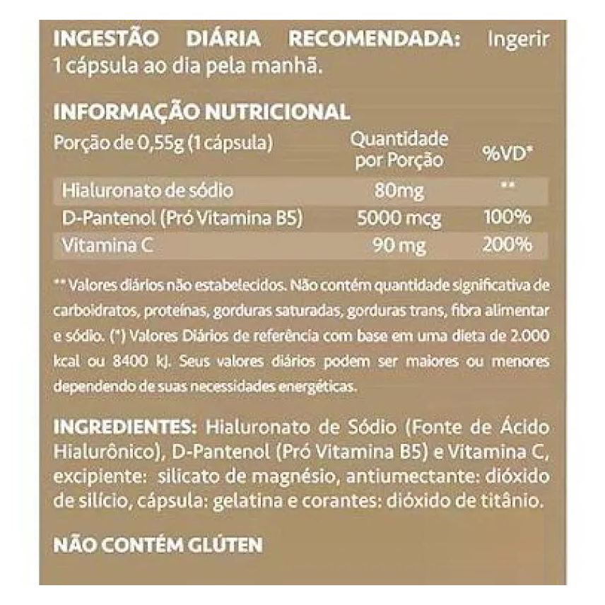 2x Kit Dermup Supreme D Pantenol e Ácido Hialurônico C 30 Cápsulas Maxinutri