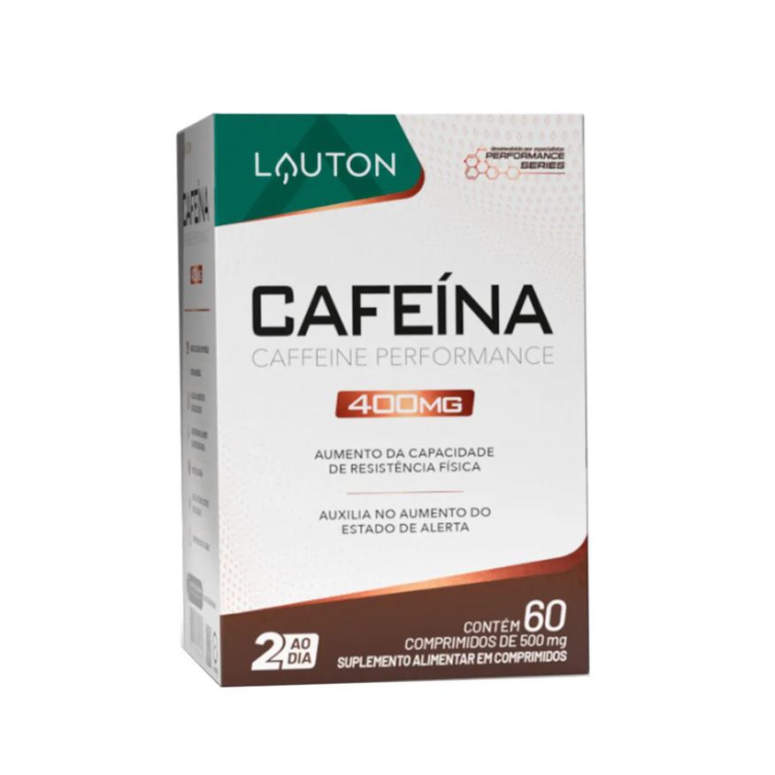 Lauton Cafeína 400mg Performance Series 60 comprimidos