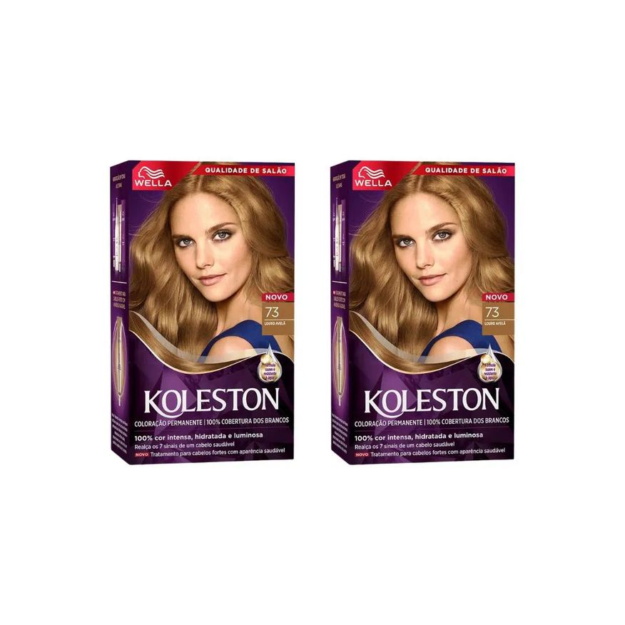 Koleston Coloraçao 73 Louro Avela - Kit C / 2un