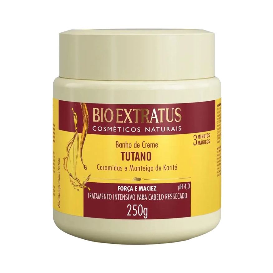 Bio Extratos Banho de Creme Hidratação Fortalecedora Tutano 250ml Bio Extratus