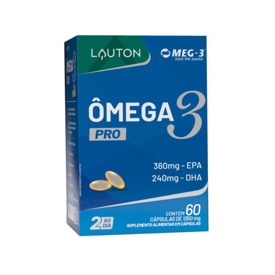 Lauton Ômega 3 Pro 60 cápsulas