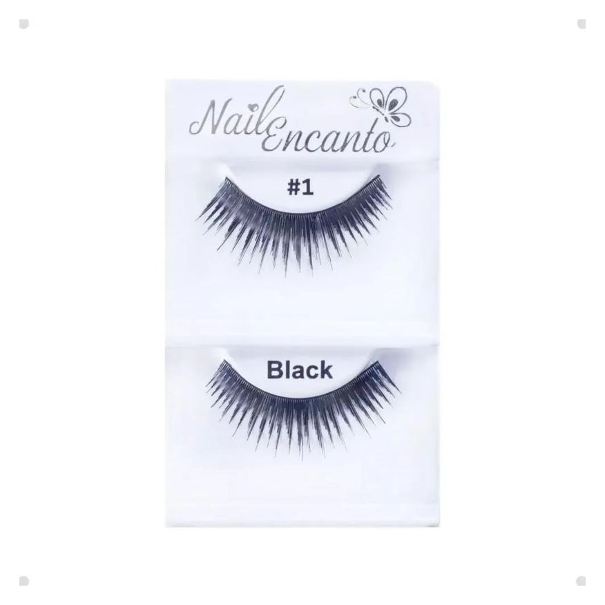 Fhaces Cílios Postiços Nail Encanto Black #1 Ne302