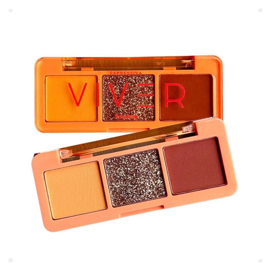 Ruby Rose Trio de Sombras Viver Expressiva Hb-f528