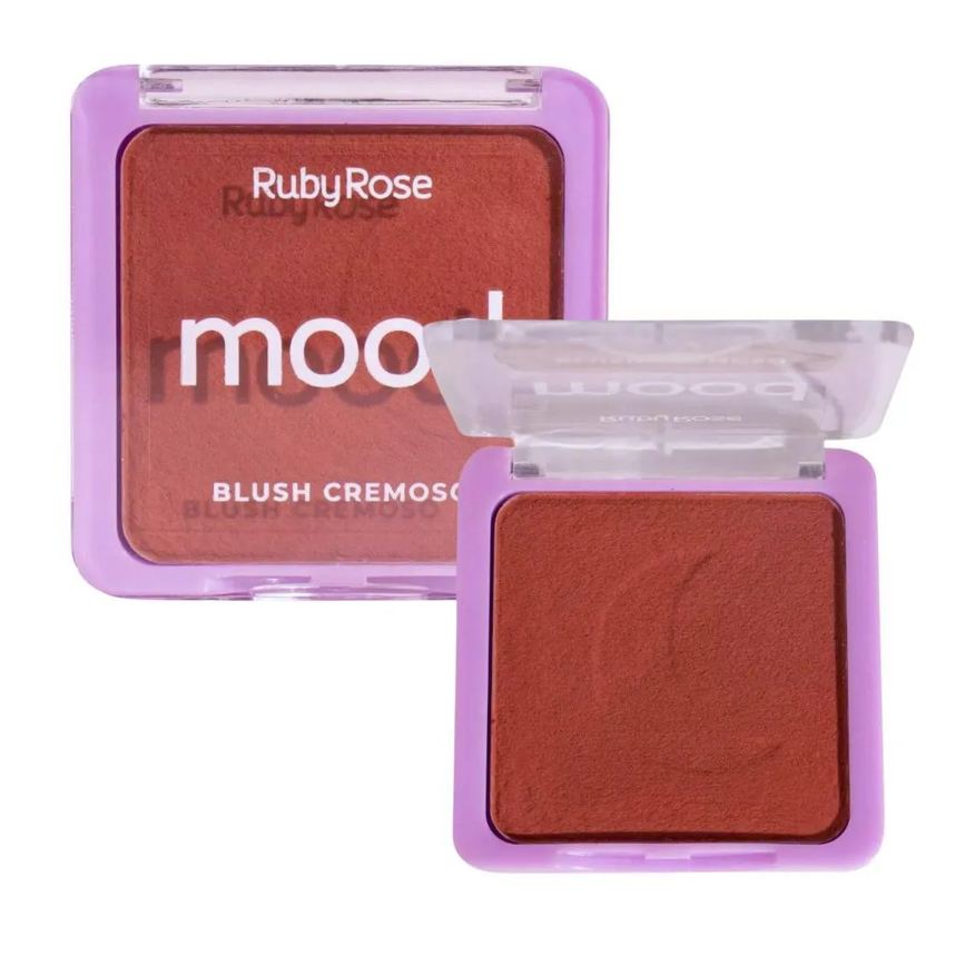 Ruby Rose Blush Cremoso Mood Cb04 Hb-f587-4