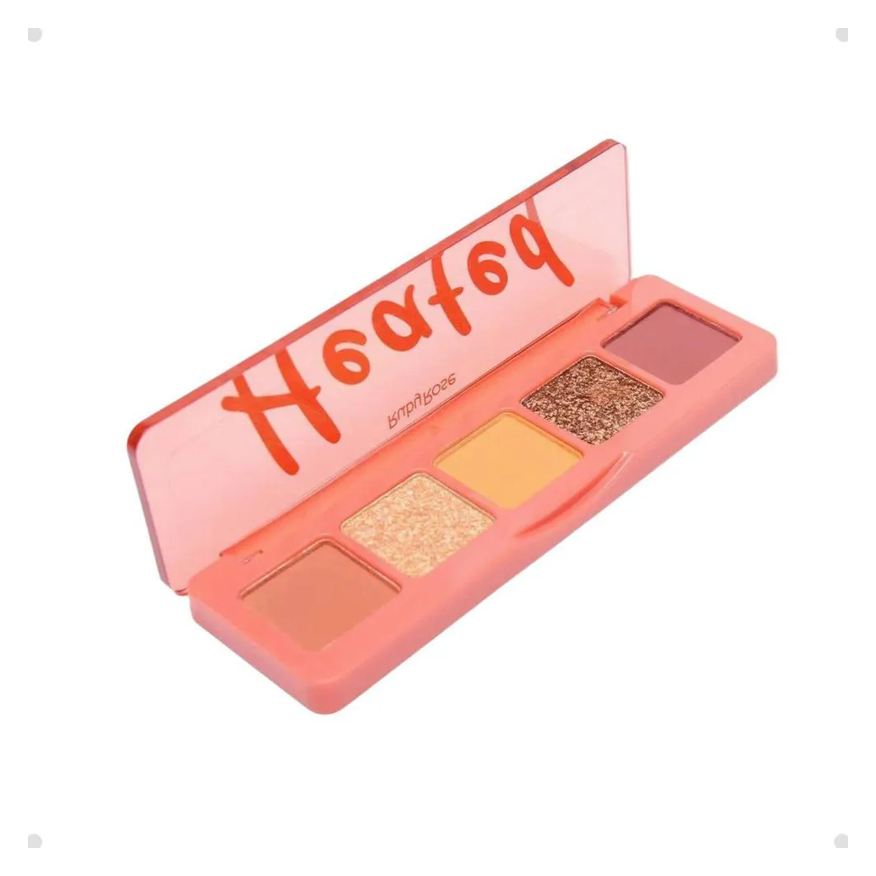 Ruby Rose Paleta de Sombras Heated 5 Cores Hb-f534