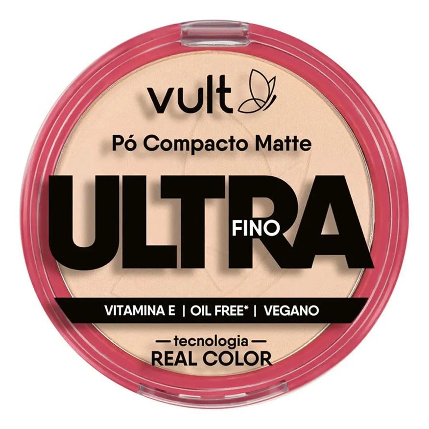 Vult Pó Compacto Matte Ultra Fino Cores 9g 400