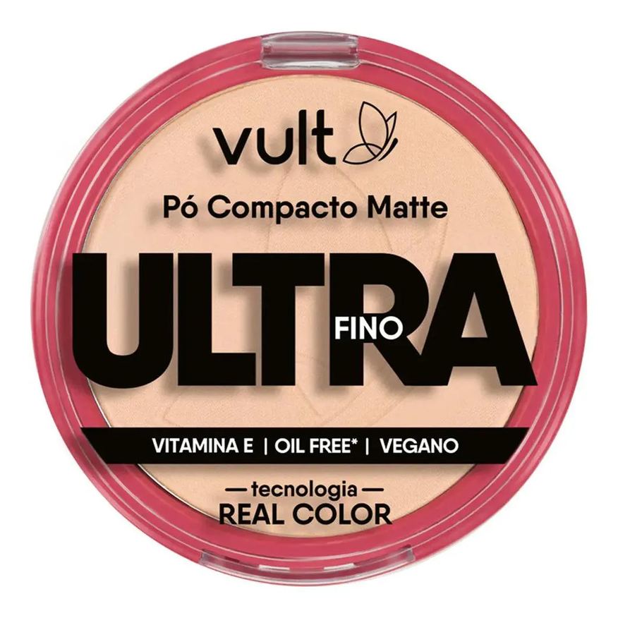 Vult Pó Compacto Matte Ultra Fino Cores 9g 410
