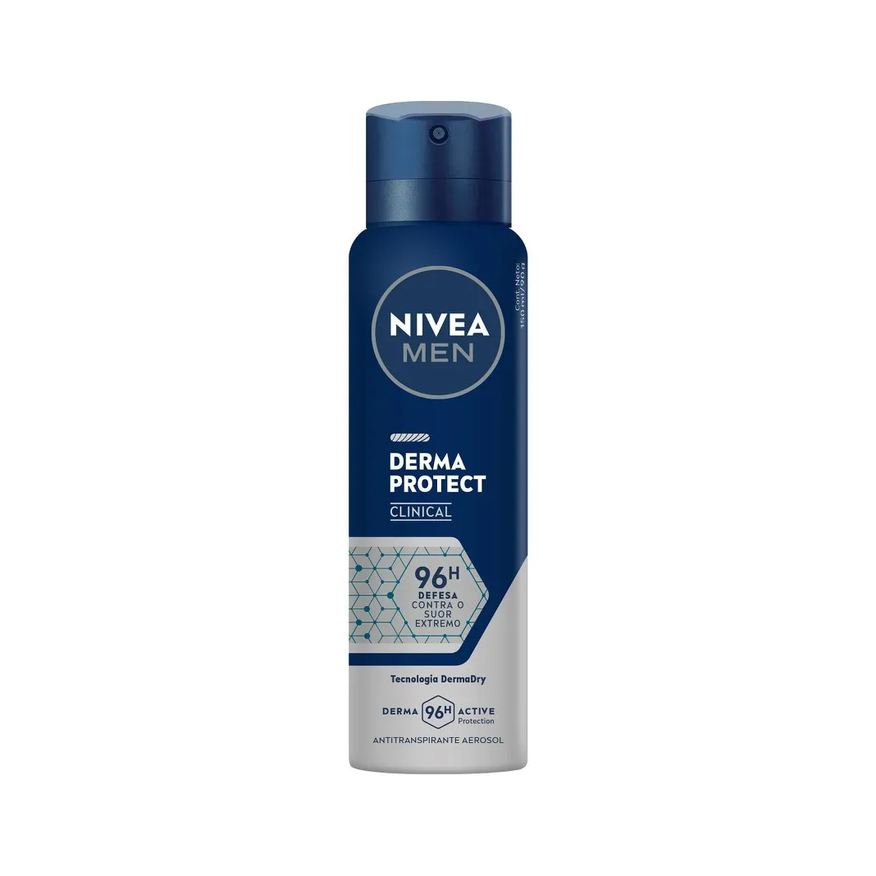 Nivea Desodorante Antitranspirante Aerossol Men Clinical Derma Protect 150ml