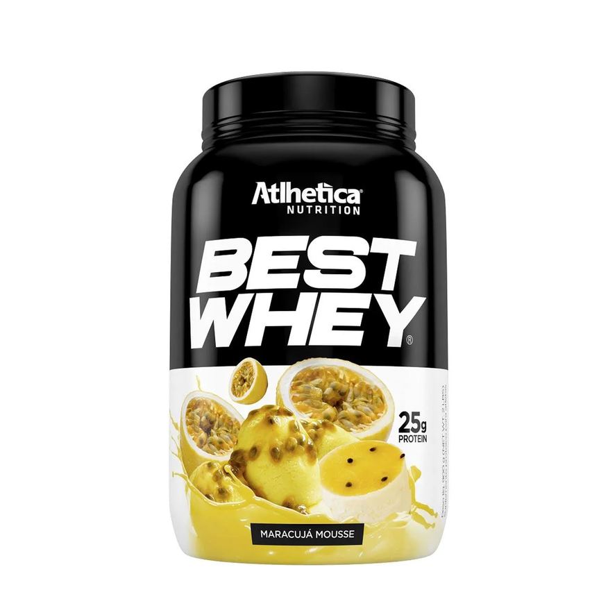 Protein Whey Best Whey Atlhetica Nutrition Mousse de Maracujá 900g