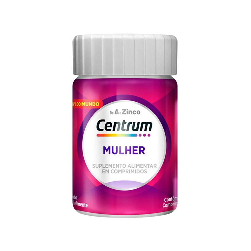 Centrum Polivitamínico Essentials Mulher de A a Zinco 30 comprimidos