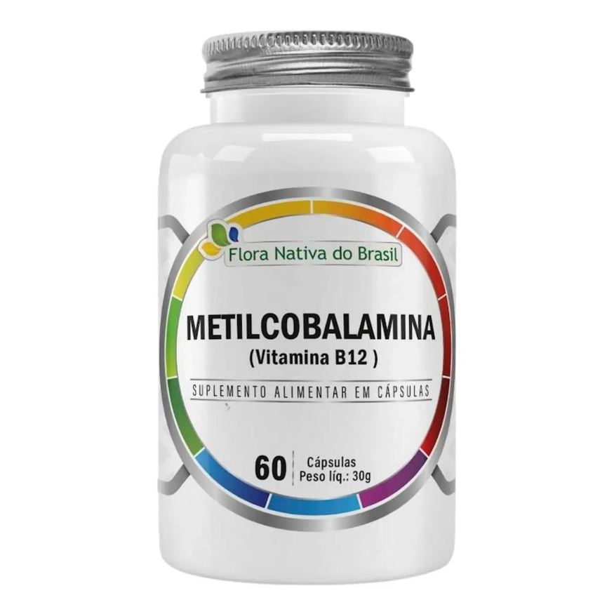 Flora Nativa do Brasil Vitamina B12 60 cápsulas