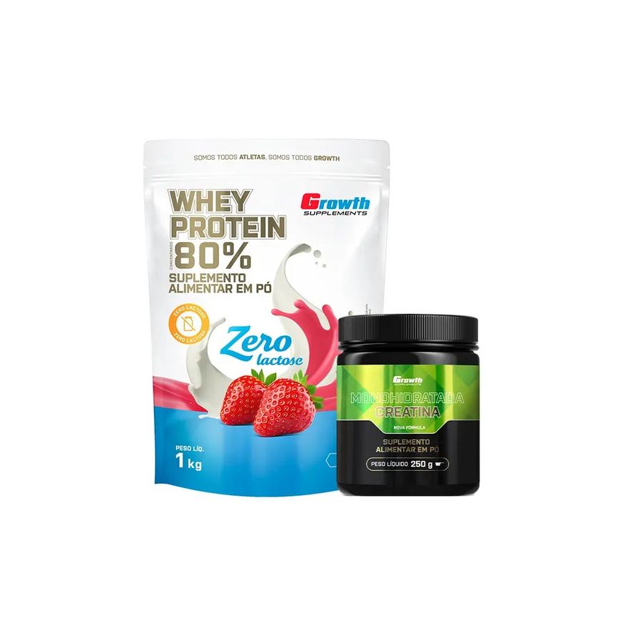 Whey Kit Protein Concentrado Zero + Creatina Monohidratada 250g