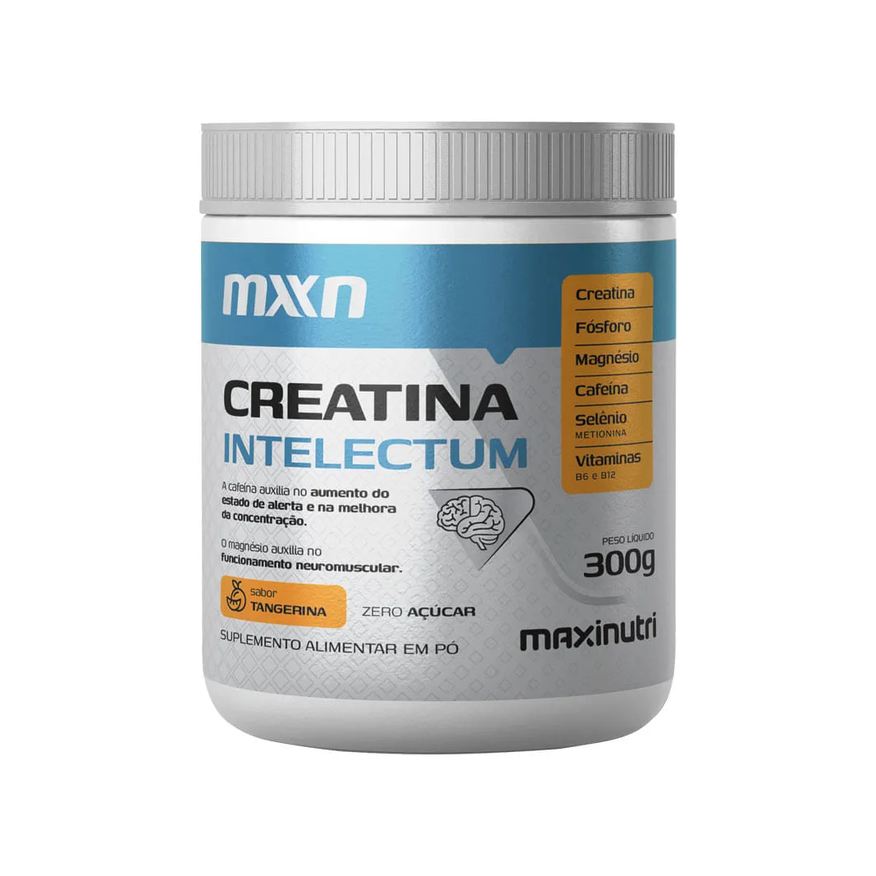 Alimentar Suplemento Creatina Intelectum Maxinutri Sabor Tangerina 300g