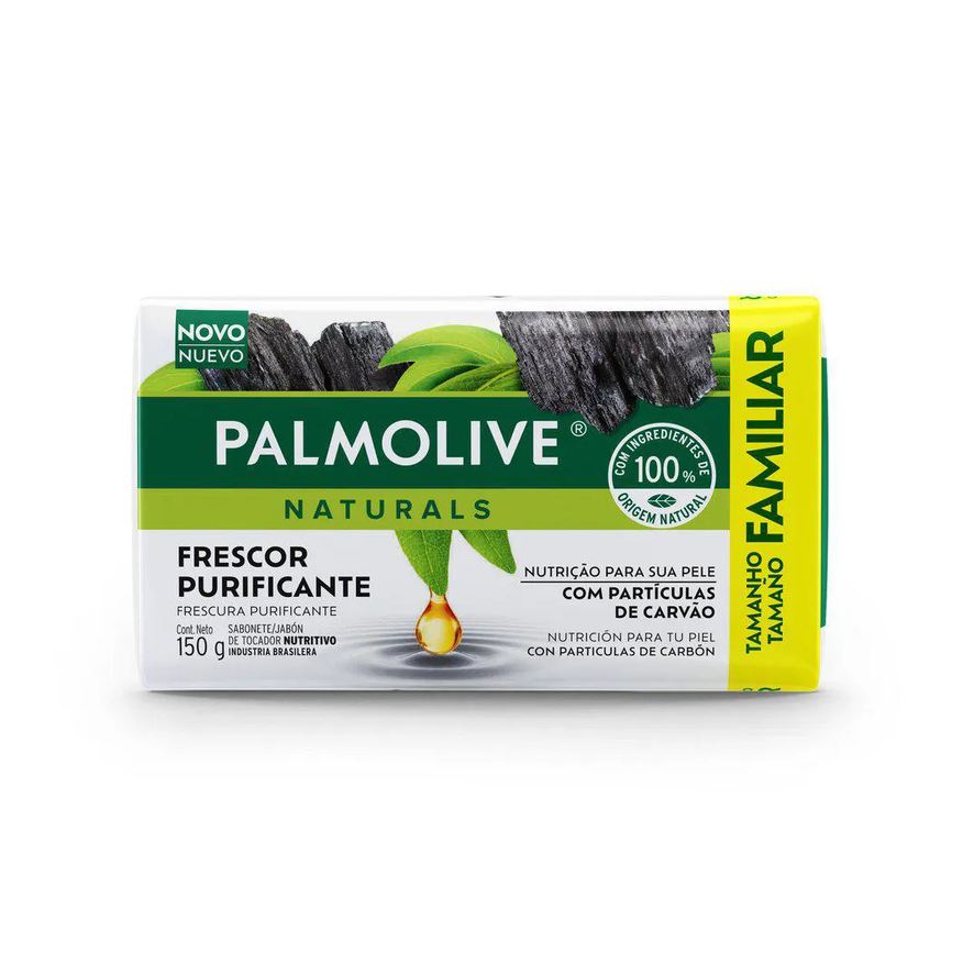 Palmolive Sabonete em Barra Naturals Sensação Purificante 150g